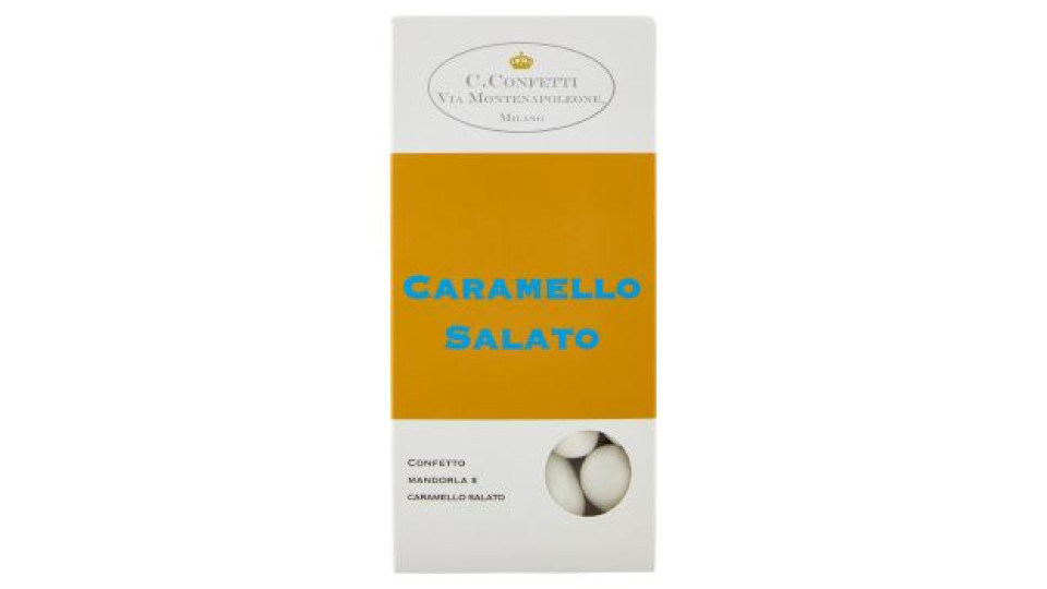 C. Confetti Via Montenapoleone Milano Caramello Salato 150 g