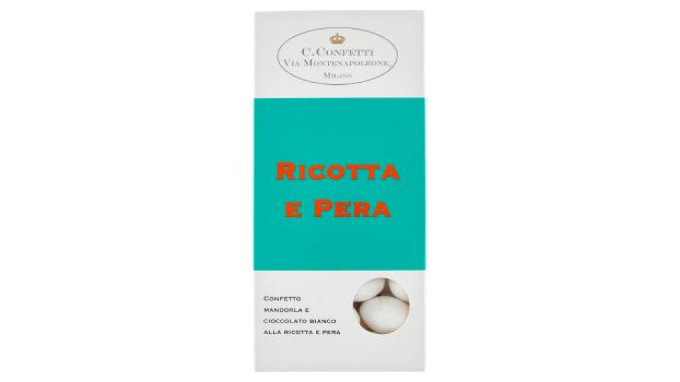 C. Confetti Via Montenapoleone Milano Ricotta e Pera 150 g
