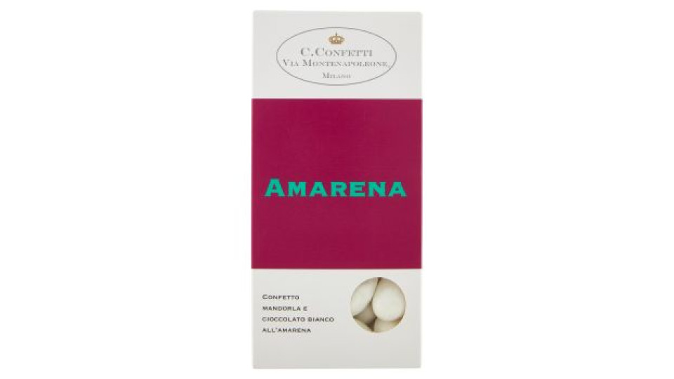 C. Confetti Via Montenapoleone Milano Amarena 150 g