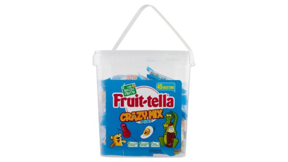 Fruit-tella Crazy Mix Mini 45 Buste 1035 g