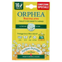 Orphea Salvalana Foglietti per Cassetti e Armadi al Profumo di Fiori 16 x 0,65 g