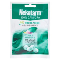 Nekatarm 100% Canfora Perle Profumate per Armadi e Cassetti 50 g