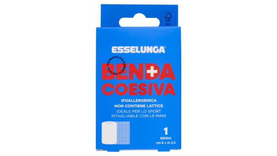 Esselunga Benda coesiva cm 6 x m 2,5 1 pz
