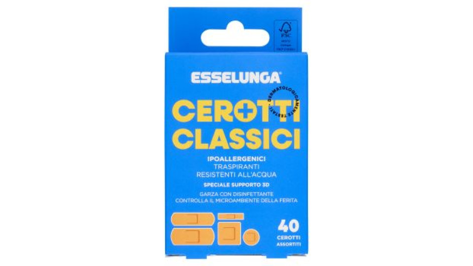 Esselunga Cerotti classici assortiti 40 pz