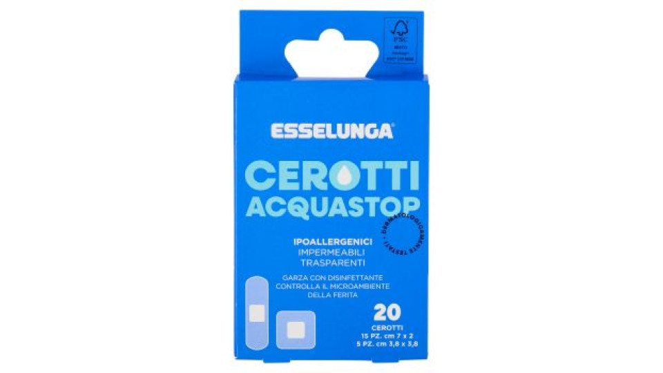 Esselunga Cerotti acquastop 20 pz