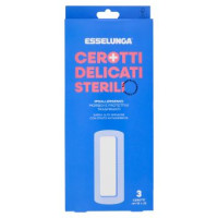 Esselunga Cerotti delicati sterili cm 10x25 3 pz