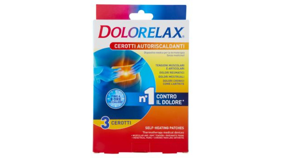 Dolorelax Cerotti Autoriscaldanti 3 pz
