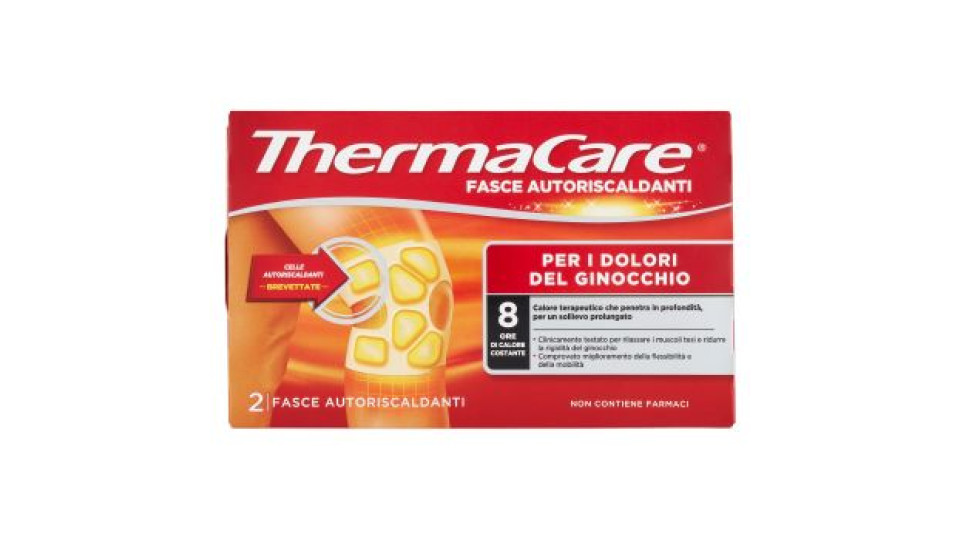 ThermaCare Fasce Autoriscaldanti per i Dolori del Ginocchio 2 pz