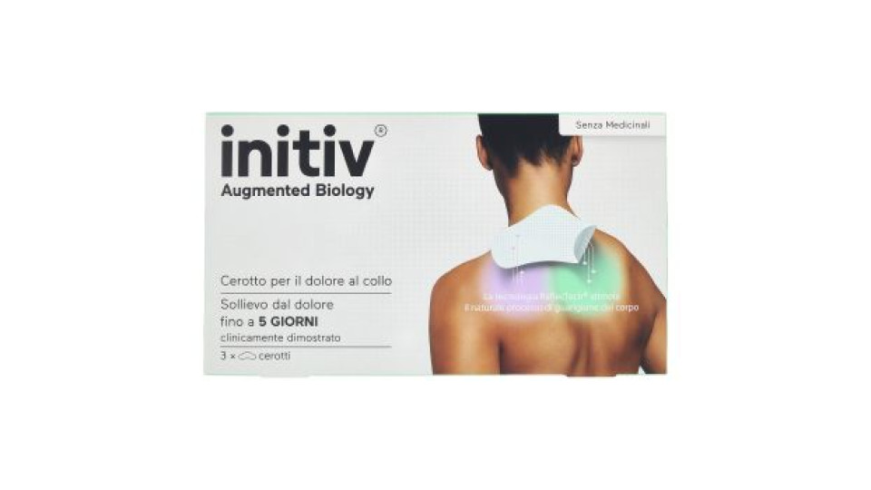 initiv Augmented Biology Cerotto per il dolore al collo 3 pz