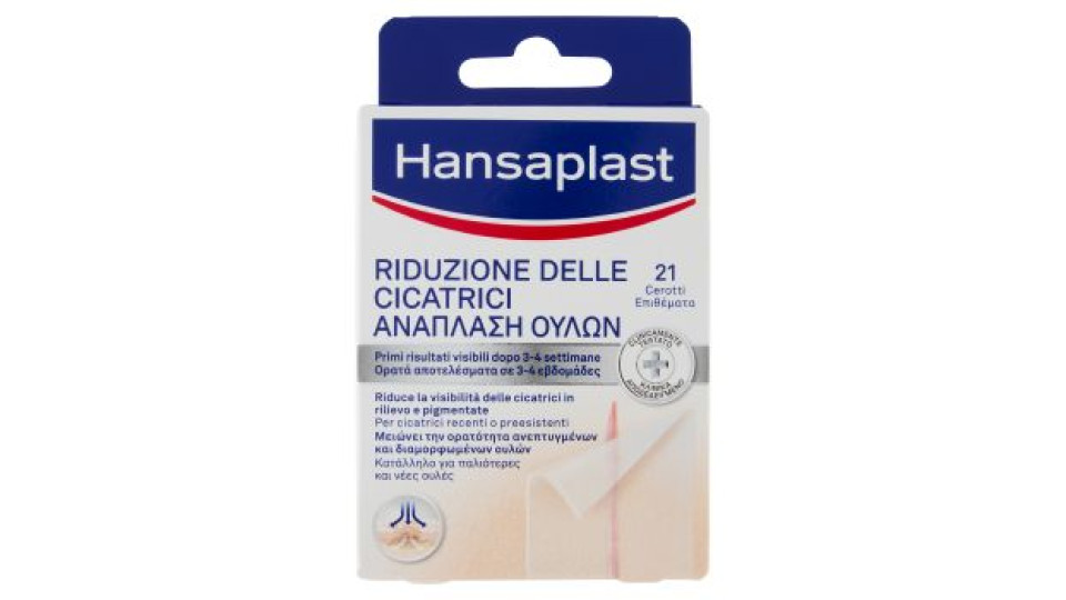 Hansaplast Riduzione delle Cicatrici Cerotti 21 pz