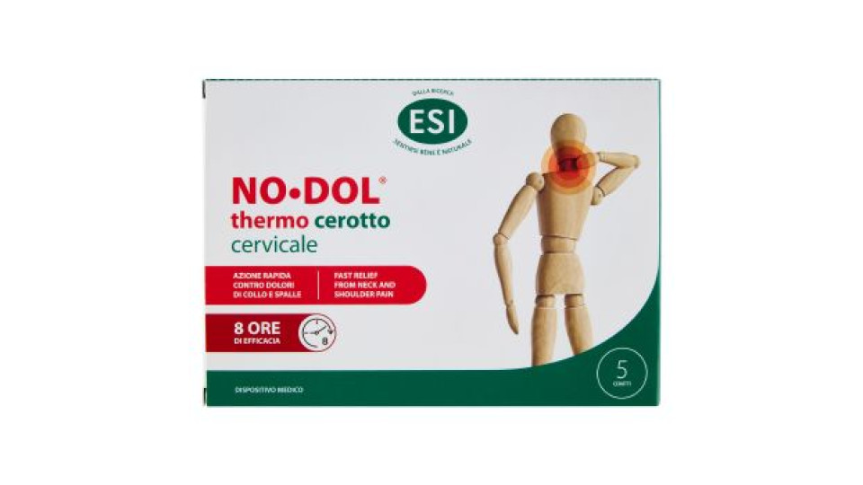 ESI No-Dol thermo cerotto cervicale 5 pz