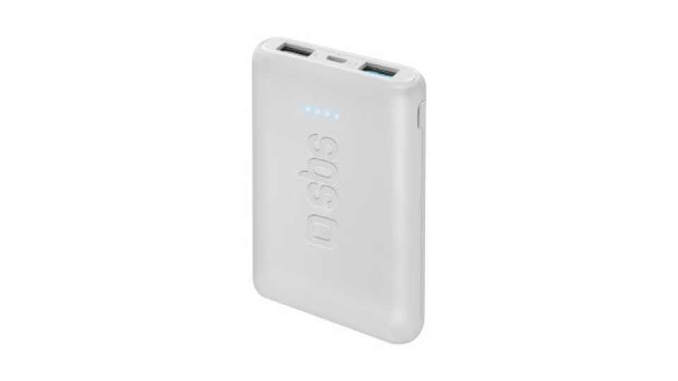 SBS, Caricabatterie portatile 5000 mAh, 1 pezzo