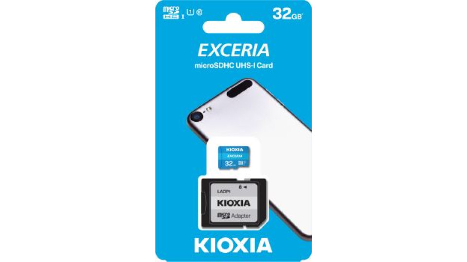 Kioxia, micro sd 32 gb