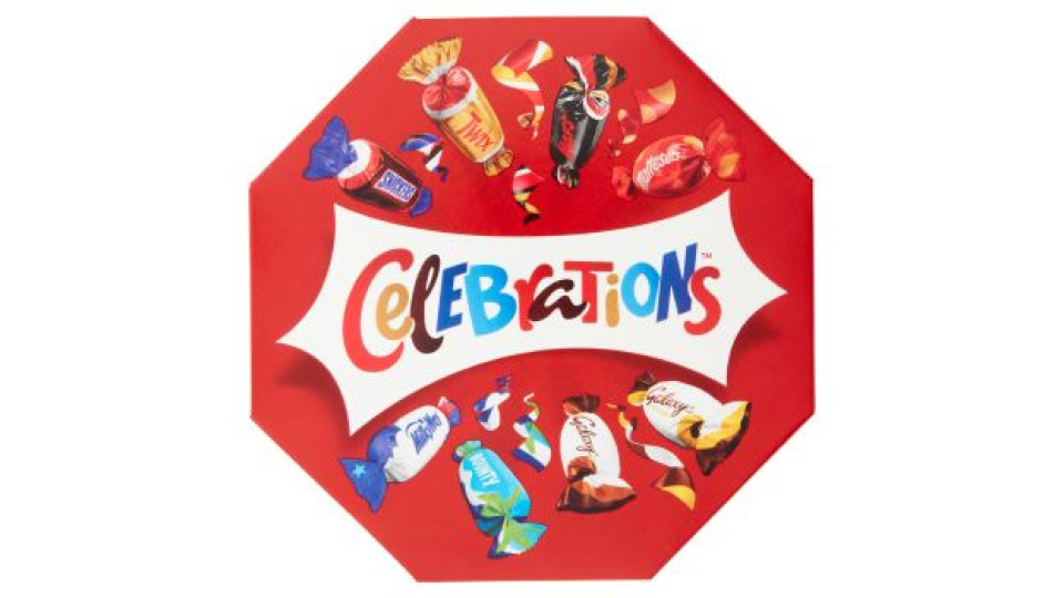Celebrations Snack Assortiti al Cioccolato al latte 196 g