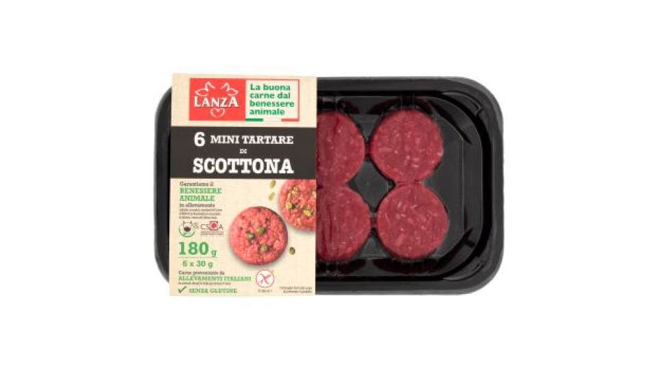 Lanza 6 Mini Tartare di Scottona 6 x 30 g