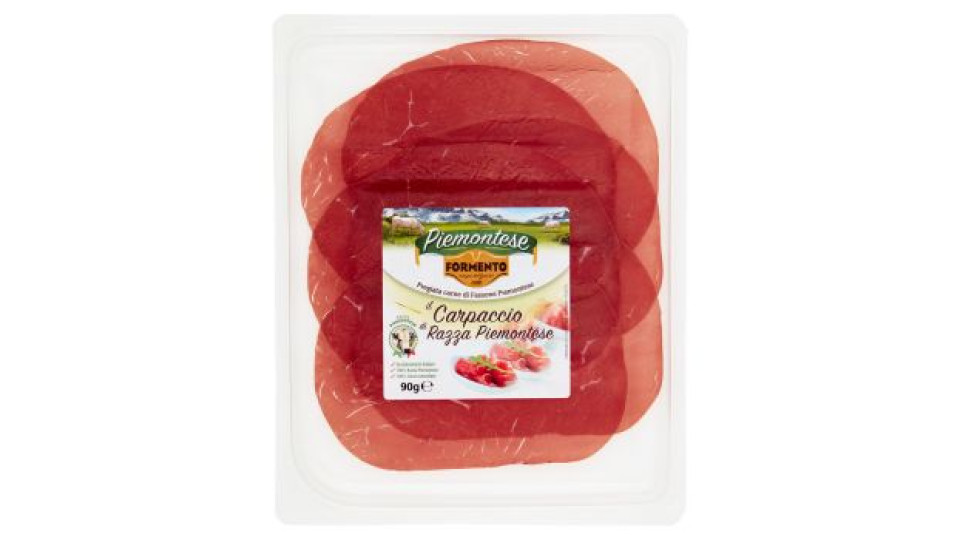 Formento Piemontese il Carpaccio di Razza Piemontese 90 g