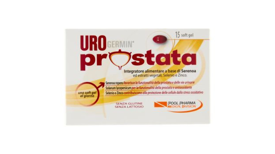 Urogermin prostata soft gel 15 x 756 mg
