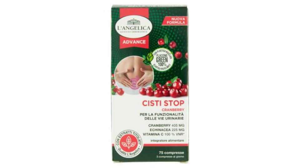 L'Angelica Advance Cisti Stop 75 compresse 33,75 g
