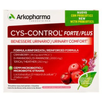 Arkopharma Laboratoires CYS-Control Forte/Plus 10 bustine rosse + 5 bustine bianche da diluire 47 g