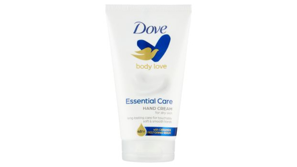 Dove, Body Love Essential Care Crema Mani per pelli secche 75 ml