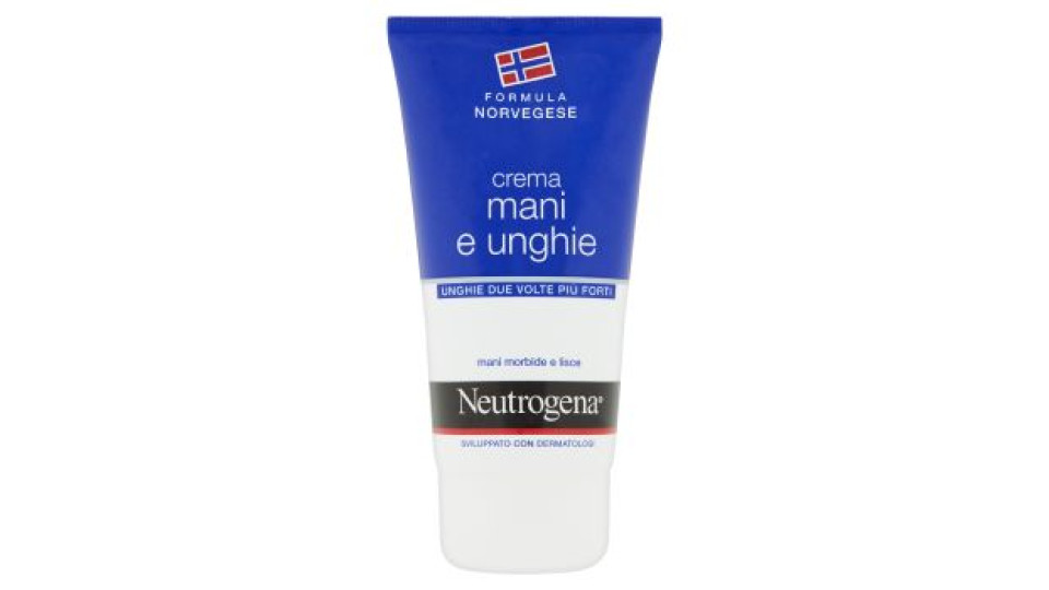 Neutrogena Crema Mani E Unghie Idratante Rafforzante Unghie Più Resistenti Cuticole Più Morbide 75ml