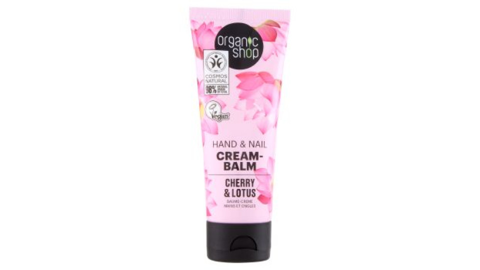 Organic Shop, Crema-balsamo illuminante per mani & unghie 75 ml