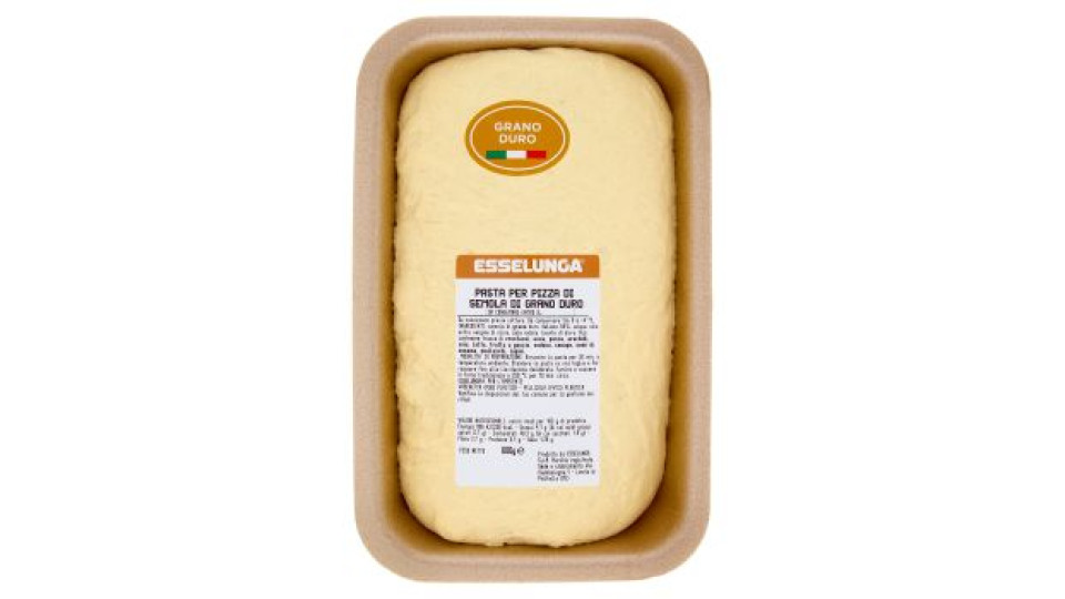Esselunga Pasta per pizza di semola di grano duro 600 g
