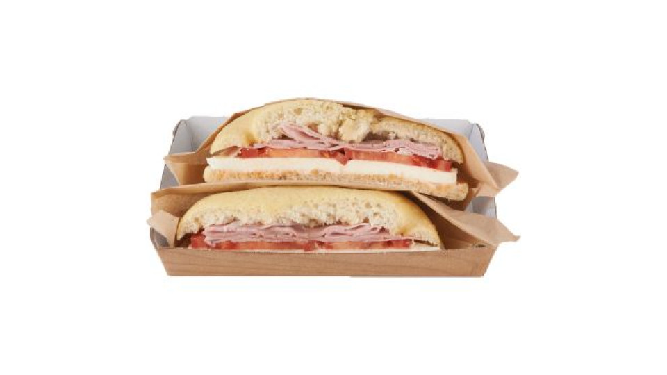 Cucina Esselunga focaccia cotto e mozzarella 310 g