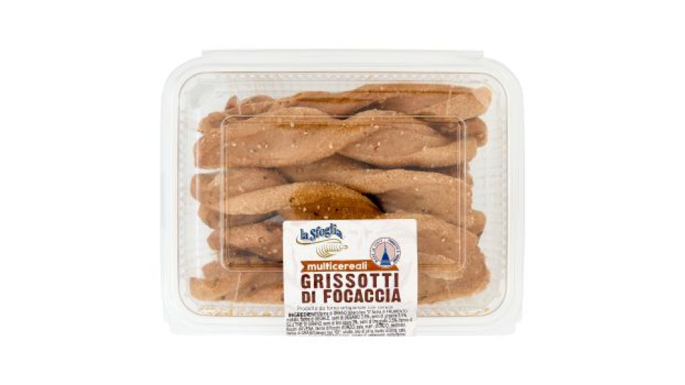 la Sfoglia multicereali Grissotti di Focaccia 180 g