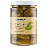 Esselunga Cetriolini aromatizzati con aceto di vino 545 g
