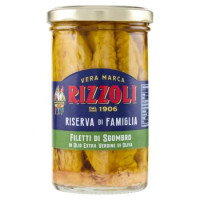 Rizzoli Riserva di Famiglia Filetti di Sgombro in Olio Extra Vergine di Oliva 250 g