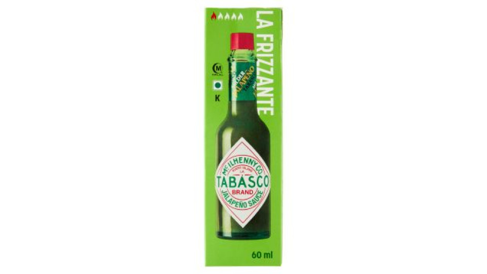 Tabasco Jalapeño Sauce la Frizzante 60 ml
