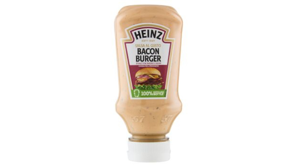 Heinz Salsa al Gusto Bacon Burger 225 g