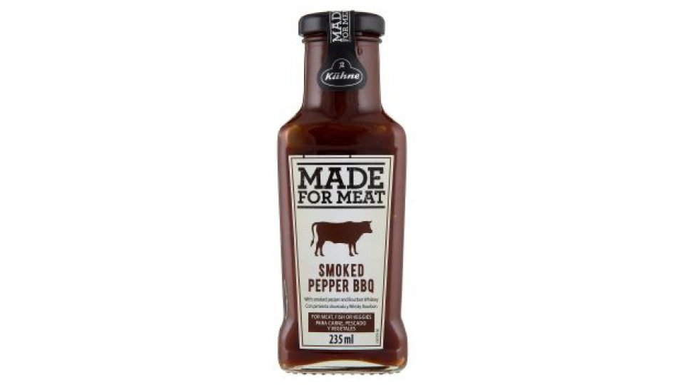 Kühne Made for Meat Smoked Pepper BBQ 235 ml