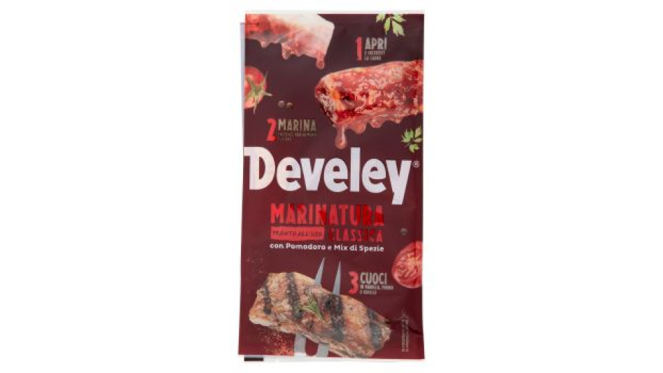 Develey Marinatura Classica con Pomodoro e Mix di Spezie 200 g