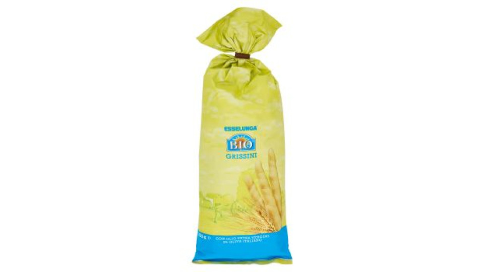Esselunga Bio Grissini con olio extra vergine di oliva italiano 200 g