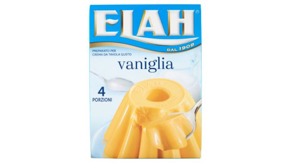 Elah Preparato per Crema da Tavola Gusto vaniglia 70 g