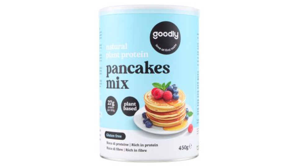 goodly natural plant protein pancakes mix 450 g