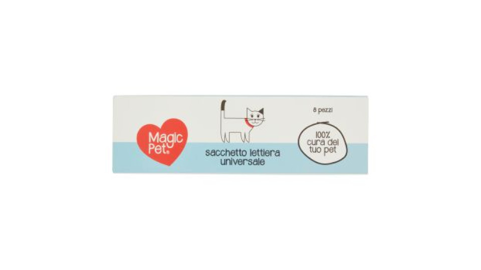 Magic Pet sacchetto lettiera universale 8 pz