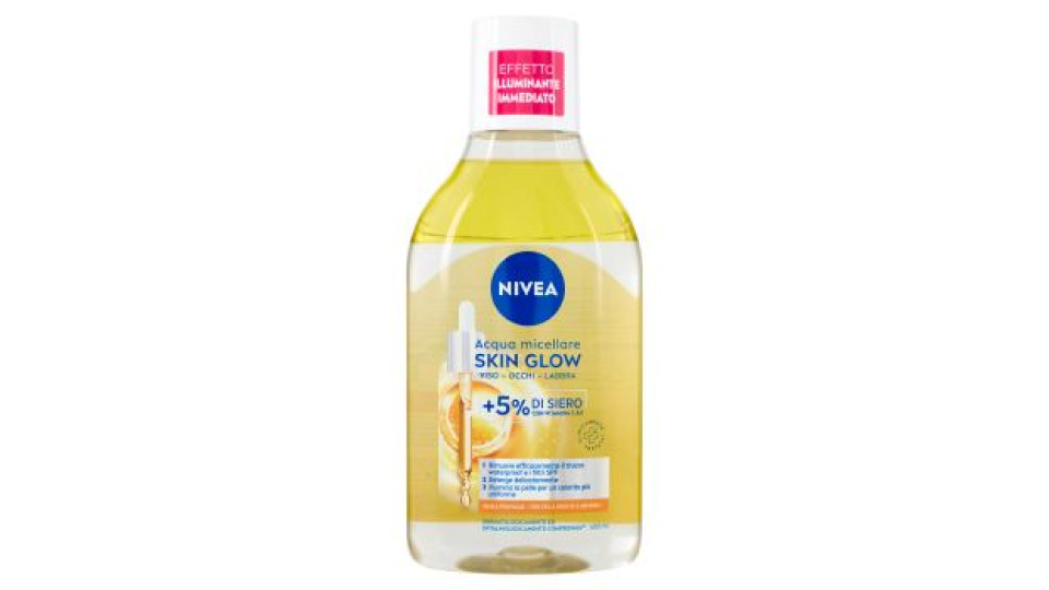 Nivea Acqua micellare Skin Glow per Pelli Spente e Sensibili 400 ml