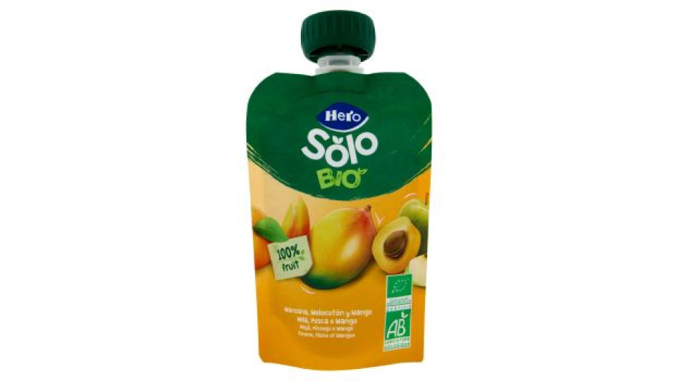 Hero Solo Bio Mela, Pesca e Mango 100 g