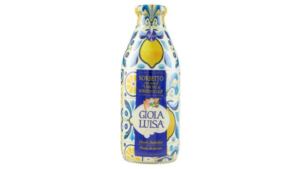 Gioia Luisa Sorbetto con succo di "Limone di Sorrento IGP" 750 g