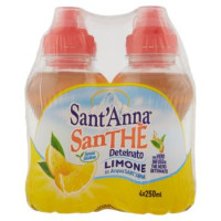 SanThè Sant'Anna Deteinato Limone 4 x 250 ml