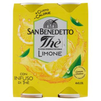 San Benedetto Thè Limone lattina sleek 4 x 0,33 L