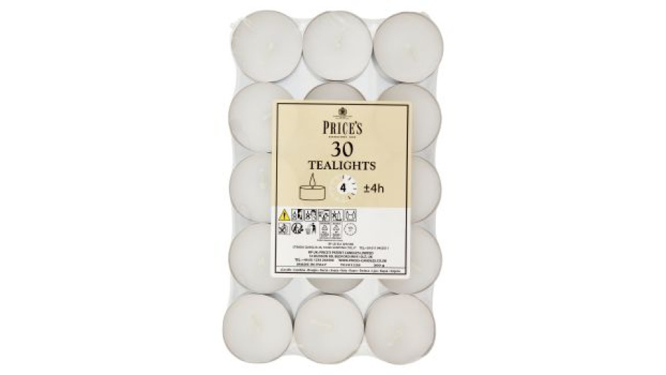 Price's 30 Tealights 300 g