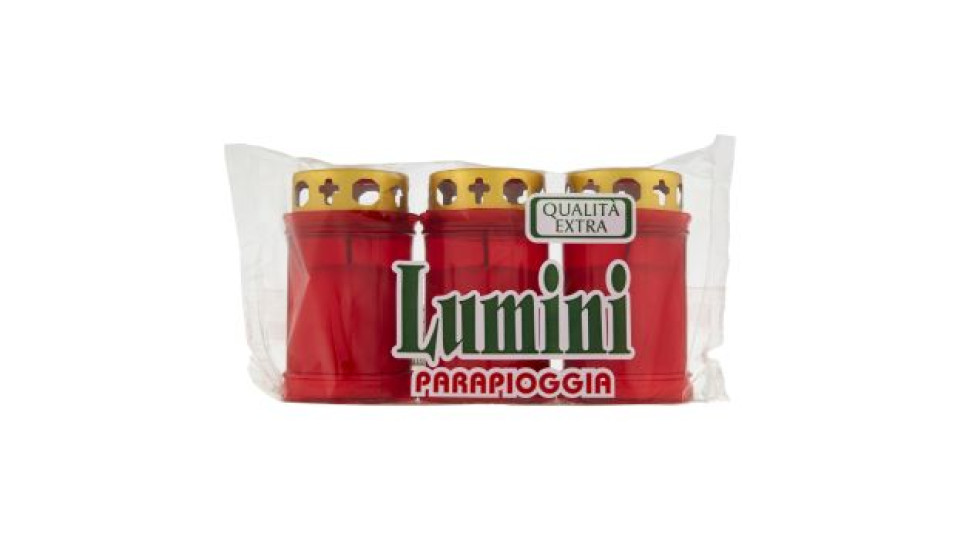 Ceraria Cicogna Lumini Parapioggia 3 pz