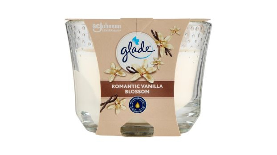 Glade® Candela grande profumata, Fragranza Vaniglia, 204g
