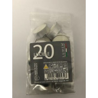 Lumen, Candele tealight trasparenti 20 pezzi