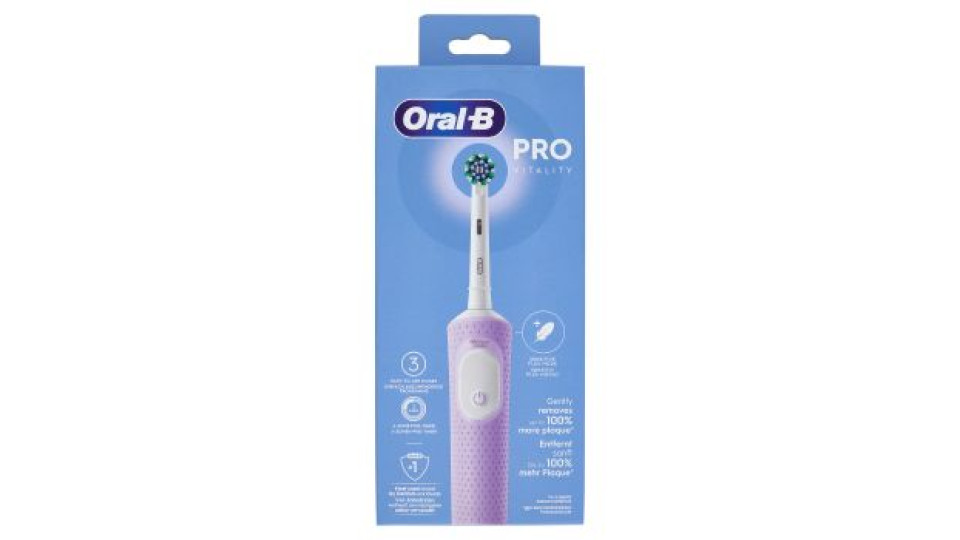 Oral-B Spazzolino Elettrico Denti Ricaricabile Pro Vitality Viola