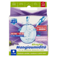air max Mini Tab Ultra Assorbente Ricarica Mangiaumidità Fragranza Lavanda 2 x 100 g
